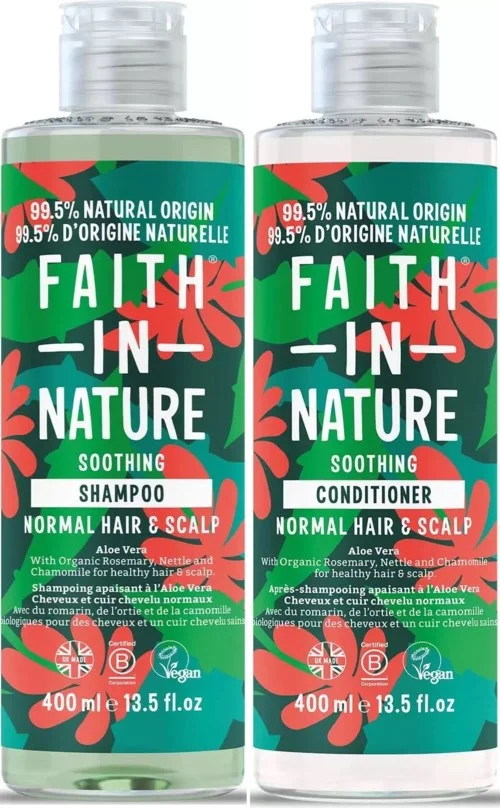 Faith In Nature Bundle Aloe Vera Shampoo 400 ml & Conditioner 400 ml v:4253129
