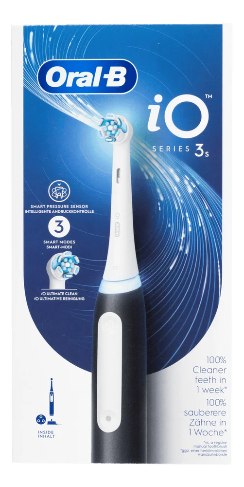 Oral-B iO3S Matt Black – 1 stk. v:1628497