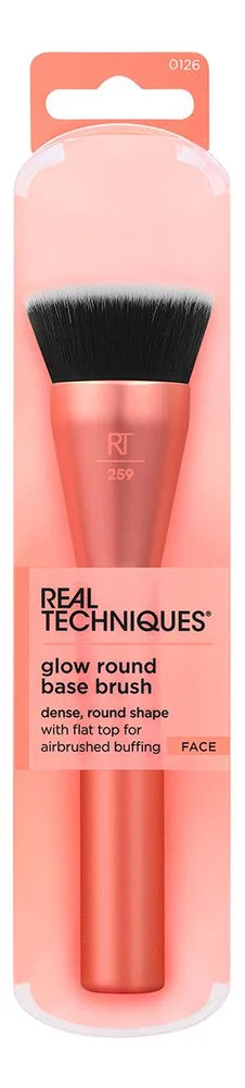Real Techniques Glow Round Base Brush – 1 stk v:3137529