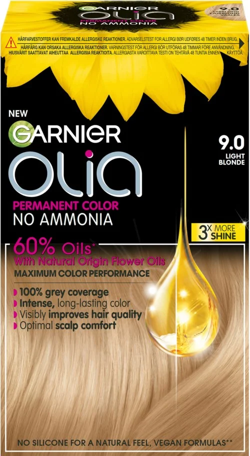 Garnier Olia Permanent Color 9.0 Light Blonde v:2434222