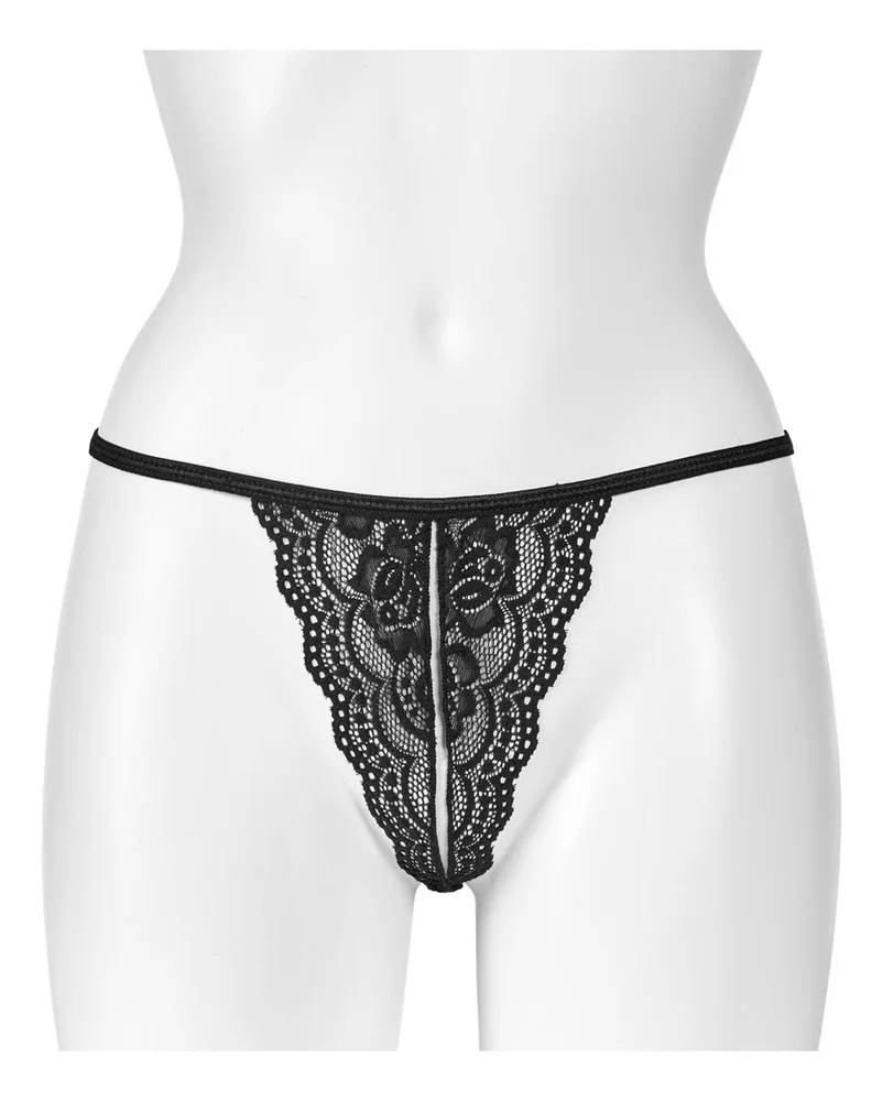 NORTIE Saga Bunnløs Blonde G-Streng – Sort – 1 stk v:5503535