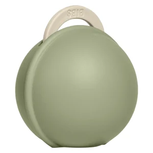 BIBS Colour Pacifier Round Latex Ivory Size 1 & BIBS Pacifier Case Mini Sage v:6160261