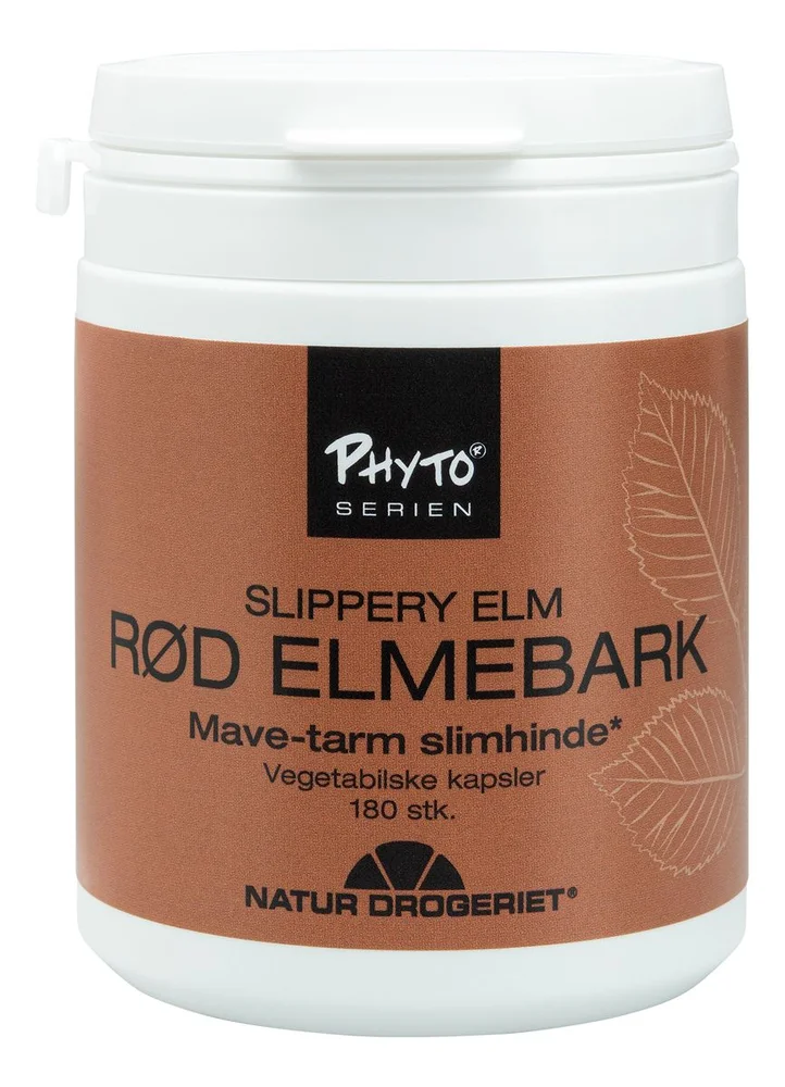 Natur Drogeriet Rød Elmebark – 180 kap. v:5389966 Natur Drogeriet Rød Elmebark – 180 kap. v:5389966