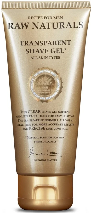 Transparent Shaving Gel 100 ml – Raw Naturals v:1398188