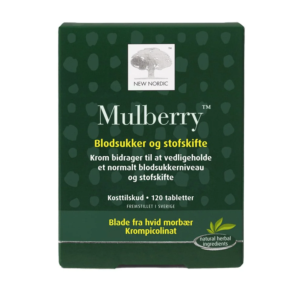 New Nordic Mulberry – 120 tab v:8720645