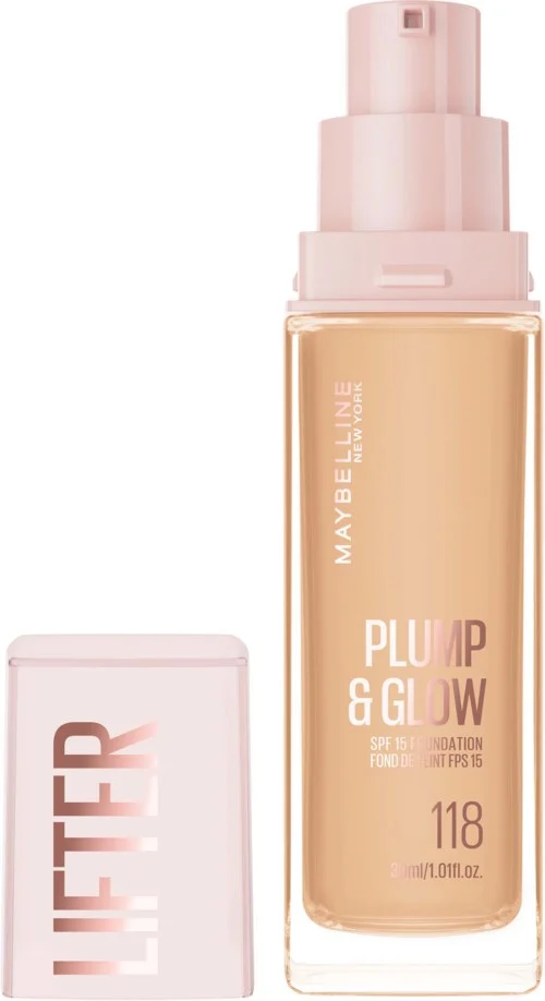 Maybelline New York Lifter Plump & Glow Foundation 118 v:6056673 Maybelline New York Lifter Plump & Glow Foundation 118 v:6056673