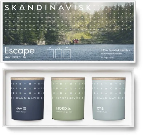 Skandinavisk ESCAPE Home Collection Candle Giftset v:5939997