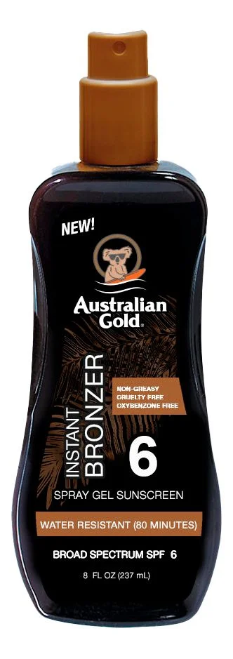Australian Gold Lotion Sunscreen Spray with bronzer SPF06 - 237 ml. v:9720849