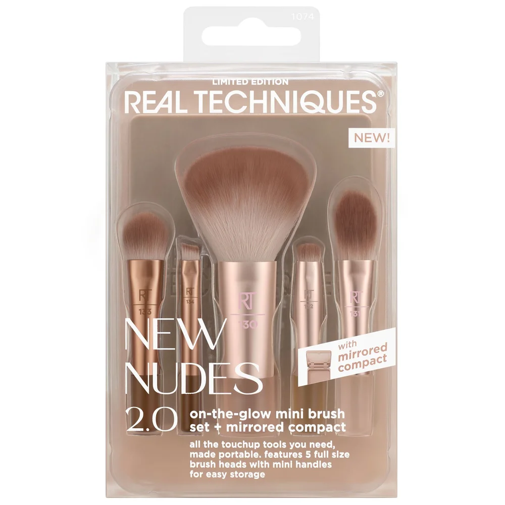 Real Techniques One the Glow Mini Brush Set v:4465389 Real Techniques One the Glow Mini Brush Set v:4465389