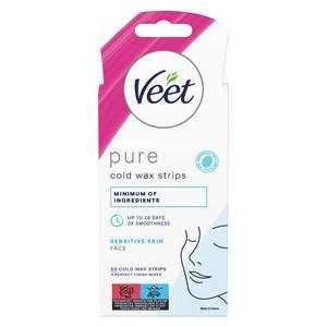 Veet Pure Cold Wax Strips Face 1pcs v:8734845