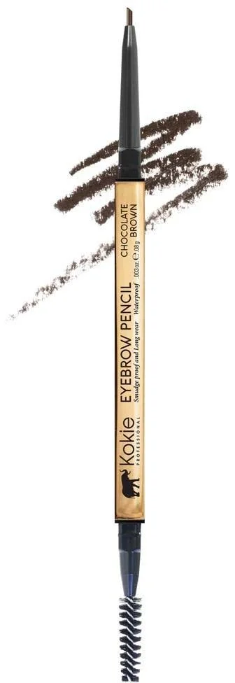 Kokie Cosmetics Micro-Fine Eyebrow Pencil Chocolate Brown v:9107544 Kokie Cosmetics Micro-Fine Eyebrow Pencil Chocolate Brown v:9107544