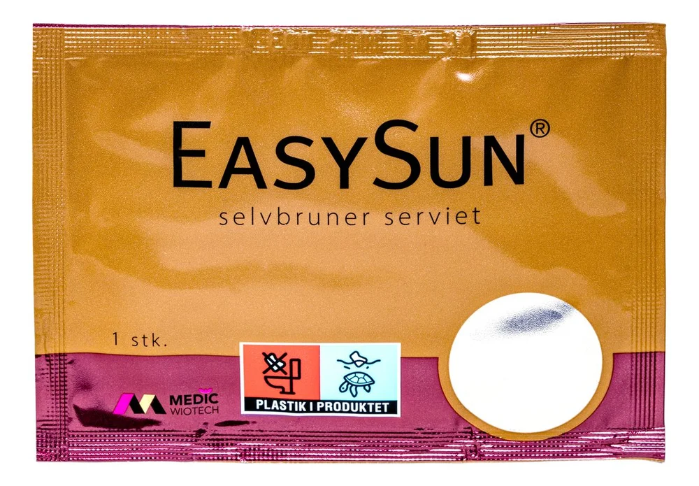 EasySun Selvbruningsserviett - 1 stk. v:2269098