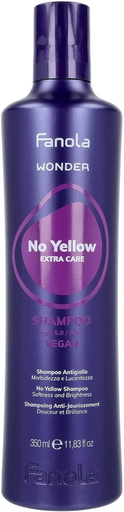 Fanola Wonder No Yellow Shampoo Softness And Shine 350 ml v:1707447