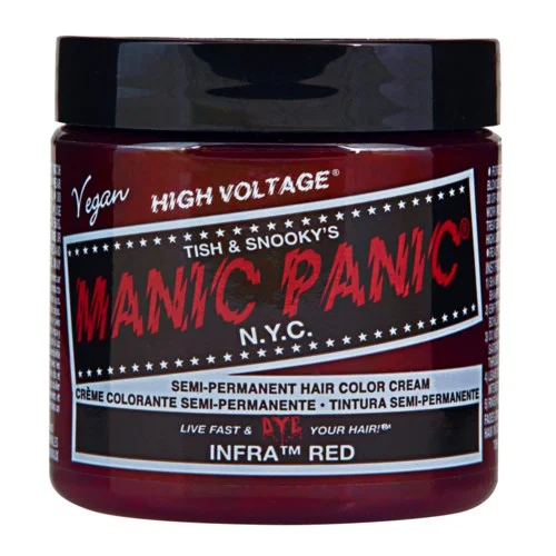 Manic Panic Semi-Permanent Hair Color Cream Infra Red v:4316411