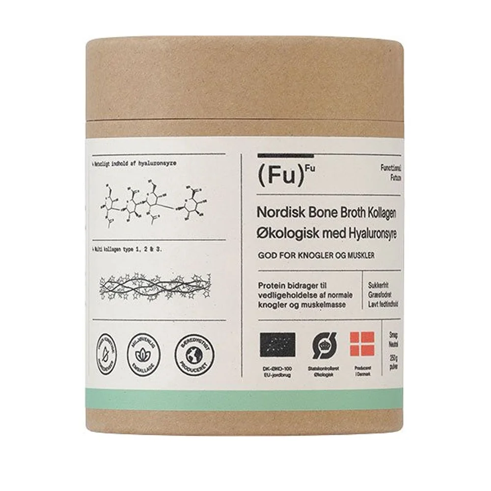 Functional Future Bone Broth Collagen Pulver med hyaluronsyre Ø – 250 g. v:5195997
