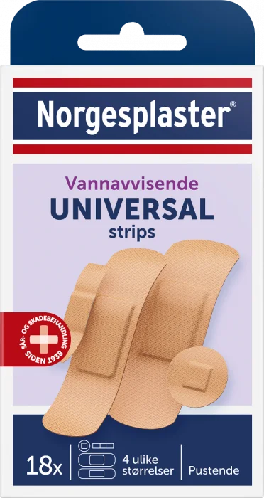 Norgesplaster Universal plaster 18 stk v:8893107