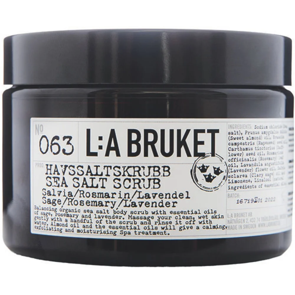 063 Sea Salt Scrub Sage/Rosemary/Lavender, 420g v:8014923