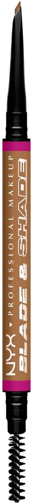 NYX PROFESSIONAL MAKEUP Blade & Shade Brow Pencil 01 Ash Blonde v:5479104