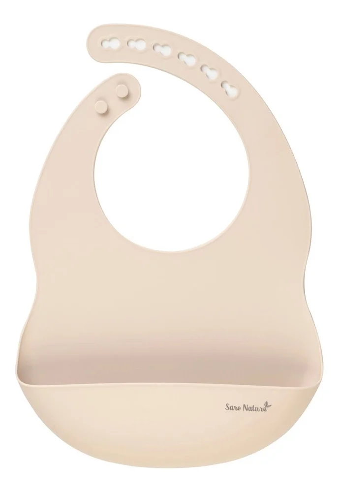 SARO BABY Nordic Silikon Smekke – Sand – 1 stk. v:8796237