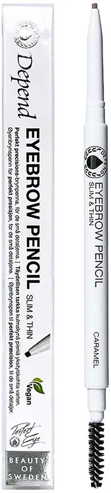 Depend Perfect Eye Eyebrow Pencil Slim & Thin Caramel v:1521120 Depend Perfect Eye Eyebrow Pencil Slim & Thin Caramel v:1521120