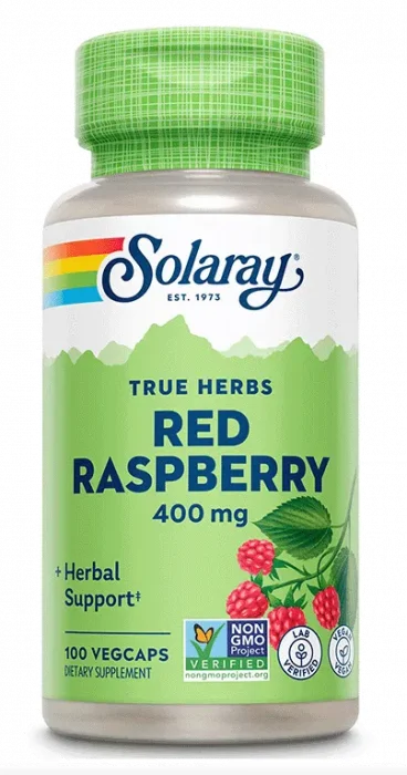 Solaray bringebærblad 400 mg 100 kapsler v:5942160 Solaray bringebærblad 400 mg 100 kapsler v:5942160