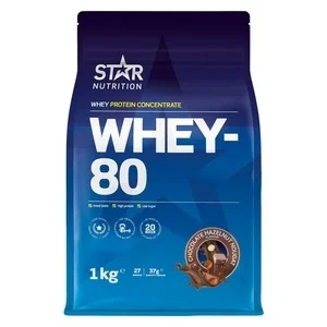 Star Nutrition Whey-80 Chocolate Hazelnut 1000g v:9786584