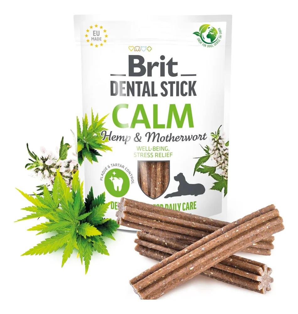 Brit Care Dental Stick, hamp & urt – 7 stk. v:9160432 Brit Care Dental Stick, hamp & urt – 7 stk. v:9160432