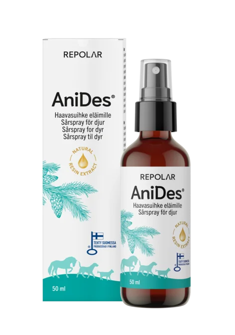 AniDes sårspray til dyr 50 ml – sårpleie til dyr v:9033066 AniDes sårspray til dyr 50 ml – sårpleie til dyr v:9033066
