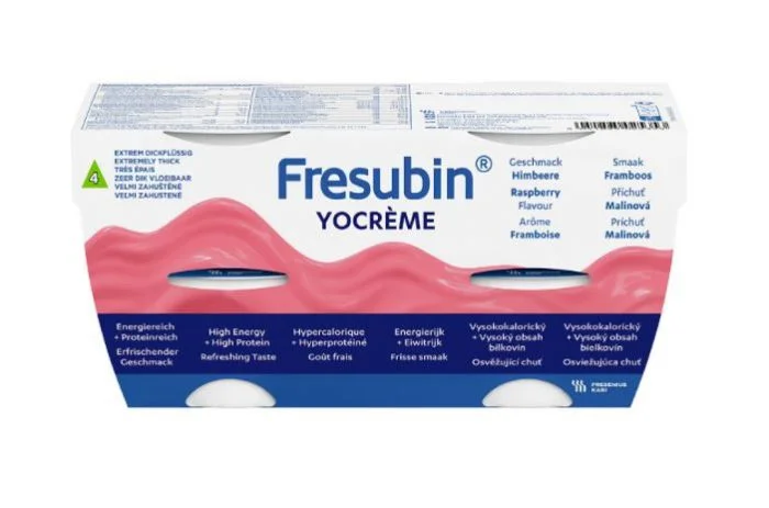 Fresubin Yocème næringskrem bringebærsmak 4×125 g v:1189503
