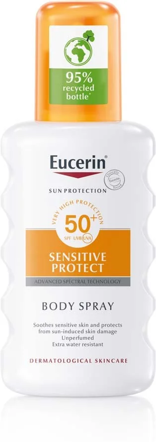 Eucerin Sensitive Protect Body Spray SPF50+ 200 ml v:6970795 Eucerin Sensitive Protect Body Spray SPF50+ 200 ml v:6970795